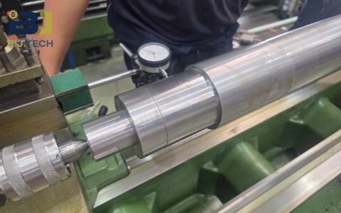 Replace rotor shaft